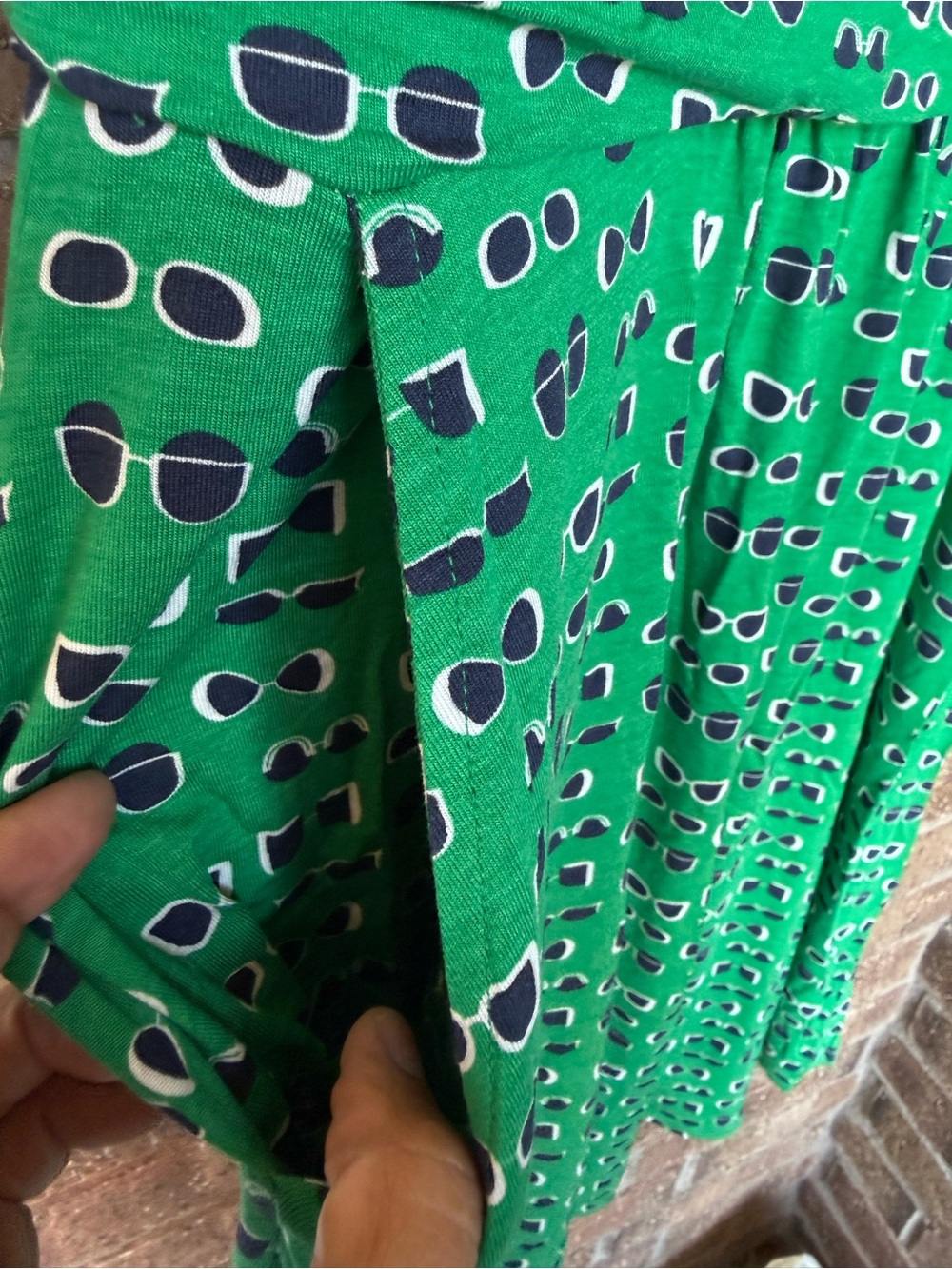 Boden Green Lola jersey dress Size 12 - Picture 6 of 7